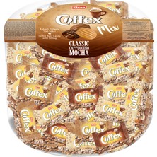 Elvan Coffex Mix  Şeker (Kahve-Cappuccıno-Mocha) 1000 gr (1 Silindir Kutu)