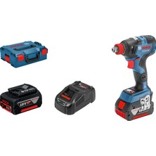 Bosch  Professional GDX 18V-200 C 18 Volt 5.0 Ah Akülü Darbeli Somun Sıkma Makinesi - L-Boxx