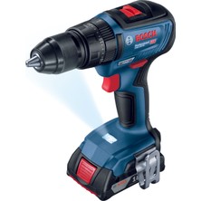 Bosch  Professional GSB 18V-50 18 Volt 5,0 Ah Çift Akülü Darbeli Delme/Vidalama