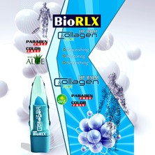 Biorlx Aloe Vera + Collagen + Spf 15(Güneş Koruyucu) Lip Balm Color Free (Renksiz) + Paraben Free (Parabensiz)Unisex