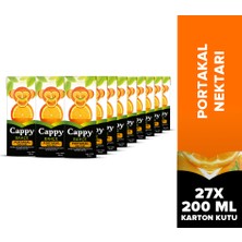 Cappy Portakal 200 ml Tetra 27'li