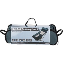 Summit High Back Pack Away Chair Grey Ultra Hafif Sandalye