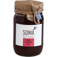 Soma Kadın Atölyesi Kızılcık Marmelatı Katkısız Ev Yapımı - 380 gr