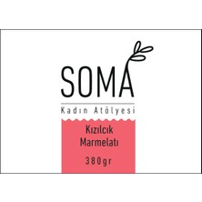 Soma Kadın Atölyesi Kızılcık Marmelatı Katkısız Ev Yapımı - 380 gr