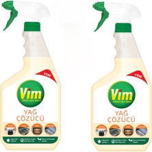Vim Mutfak Yağ Çözücü Sprey 750 ml 2'li