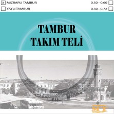 Müzikhal Ticaret Tambur Teli Mızraplı