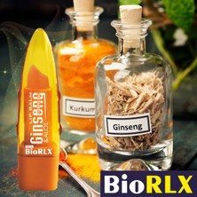 Biorlx Aloe Vera + Ginseng + Turmeric(Zerdeçal) Spf 15(Güneş Koruyucu) Lip Balm Color Free (Renksiz) + Paraben Free (Parabensiz)Unisex