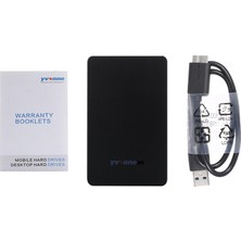 Yvonne 2.5" USB 3.0 HDD Harici Mobil Sabit Disk (Yurt Dışından)