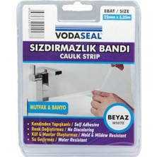 Vodaseal Banyo Küvet Lavabo Kenar Sızdırmazlık Bandı 3,35 m x 22 mm