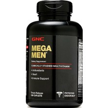 Gnc Mega Men Multivitamin 180 TableT-6 Aylık Kullanım