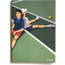 Pulp Tennis Day Noktalı Defter A5