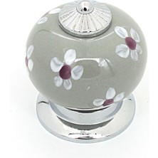 Kulpca Porselen T.rustik Düğme Kulp