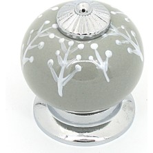 Kulpca Porselen T.rustik Düğme Kulp