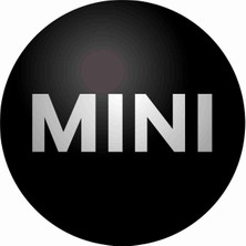 Sticker Atölyesi Mini Cooper Sticker - 10120 Renkli 8 x 8 cm