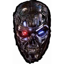 Sticker Atölyesi Terminator - Robot Sticker - 28314 Renkli 10 x 6 cm
