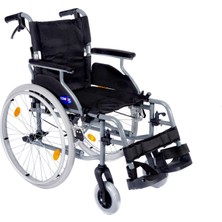 Comfort Plus DM-317 Grey Alüminyum Özellikli Tekerlekli Sandalye
