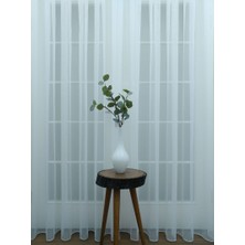 Esse Home Dönergücü Düz Tül Perde,  100 x 250, Normal Pile, 1/2.5