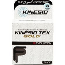 Kinesio Tape Tex Gold 5 cm x 5 m Band Siyah