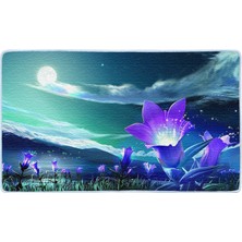 Colorix Kaymaz Deri Taban Banyo Paspas Takımı 50 x 60 cm - 60 x 100 cm