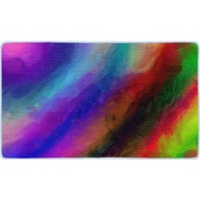 Colorix Kaymaz Deri Taban Banyo Paspas Takımı 50 x 60 cm - 60 x 100 cm