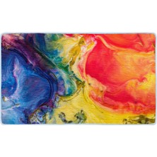 Colorix Kaymaz Deri Taban Banyo Paspas Takımı 50 x 60 cm - 60 x 100 cm