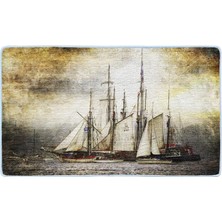 Colorix Kaymaz Deri Taban Banyo Paspas Takımı 50 x 60 cm - 60 x 100 cm