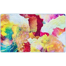 Colorix Kaymaz Deri Taban Banyo Paspas Takımı 50 x 60 cm - 60 x 100 cm