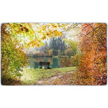 Colorix Kaymaz Deri Taban Banyo Paspas Takımı 50 x 60 cm - 60 x 100 cm