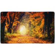 Colorix Kaymaz Deri Taban Banyo Paspas Takımı 50 x 60 cm - 60 x 100 cm