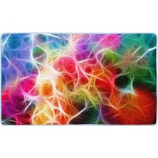 Colorix Kaymaz Deri Taban Banyo Paspas Takımı 50 x 60 cm - 60 x 100 cm