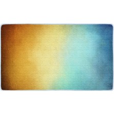 Colorix Kaymaz Deri Taban Banyo Paspas Takımı 50 x 60 cm - 60 x 100 cm