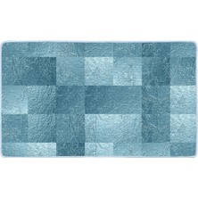 Colorix Kaymaz Deri Taban Banyo Paspas Takımı 50 x 60 cm - 60 x 100 cm