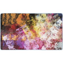 Colorix Kaymaz Deri Taban Banyo Paspas Takımı 50 x 60 cm - 60 x 100 cm