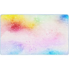 Colorix Kaymaz Deri Taban Banyo Paspas Takımı 50 x 60 cm - 60 x 100 cm
