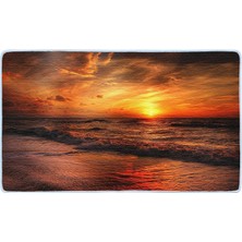 Colorix Kaymaz Deri Taban Banyo Paspas Takımı 50 x 60 cm - 60 x 100 cm