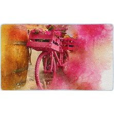 Colorix Kaymaz Deri Taban Banyo Paspas Takımı 50 x 60 cm - 60 x 100 cm