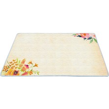 Colorix Kaymaz Deri Taban Banyo Paspas Takımı 50 x 60 cm - 60 x 100 cm