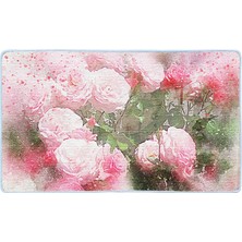 Colorix Kaymaz Deri Taban Banyo Paspas Takımı 50 x 60 cm - 60 x 100 cm