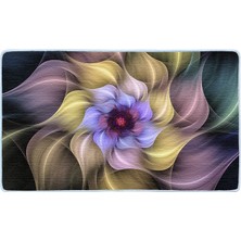 Colorix Kaymaz Deri Taban Banyo Paspas Takımı 50 x 60 cm - 60 x 100 cm