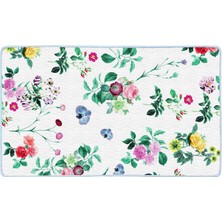 Colorix Kaymaz Deri Taban Banyo Paspas Takımı 50 x 60 cm - 60 x 100 cm