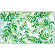 Colorix Kaymaz Deri Taban Banyo Paspas Takımı 50 x 60 cm - 60 x 100 cm