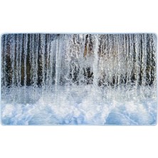 Colorix Kaymaz Deri Taban Banyo Paspas Takımı 50 x 60 cm - 60 x 100 cm