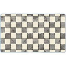 Colorix Kaymaz Deri Taban Banyo Paspas Takımı 50 x 60 cm - 60 x 100 cm