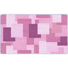 Colorix Kaymaz Deri Taban Banyo Paspas Takımı 50 x 60 cm - 60 x 100 cm