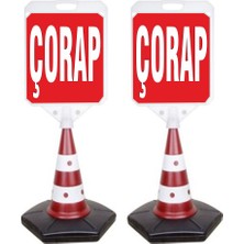 MFK Corap Temalı Reklam ve Uyarı Dubası 2'li