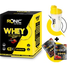 Whey Ultimate Protein Tozu 4000 gr + Shaker ve 2 Adet Tek Kullanımlık Whey Protein