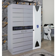 Police 3 Kapılı Gardrop