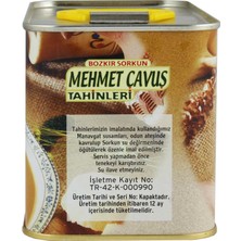 Mehmet Çavuş Kepekli Bozkır Tahini Teneke Kutu 1 kg