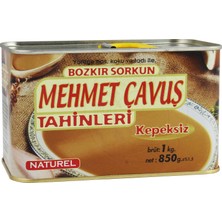 Mehmet Çavuş Kepeksiz Bozkır Tahini Teneke Kutu 1 kg