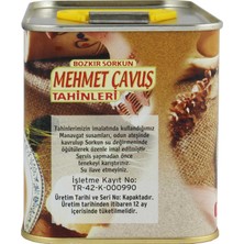 Mehmet Çavuş Kepeksiz Bozkır Tahini Teneke Kutu 1 kg